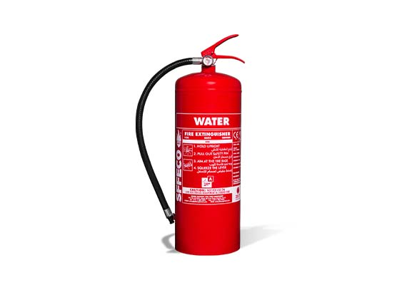 fire extinguishers water type